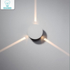 Wall-mounted round fancy Industrial decoration led wall sconce indoor for living room with aluminum material