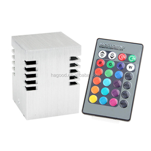 Remote Control Aluminum Wall Ceiling Hallway Porch Decoration Lamp 3W RGB LED Wall Light Sconce AC85-265V
