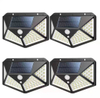 100 LED Solar Wall Lights Outdoor Solar Lamp Motion Sensor Solar Powered Sunlight Street Light for Garden Light