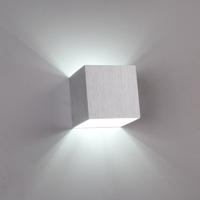 3W LED Wall Lamp AC85-265V indoor Decoration Light Fixture Wall Sconce Porch Embedded Aluminum for Bedroom Living Room Hallway