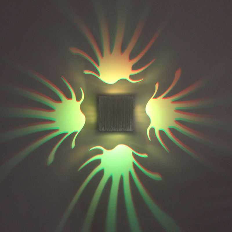 led wall decoration light