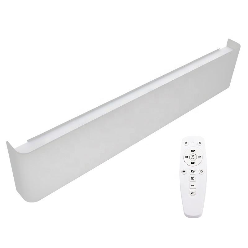 2.4 G Wireless Control Dimming Three Color Temperature LED Wall Sconce Modem Decorate Restaurant Hotel Apartment Living Room 21W
