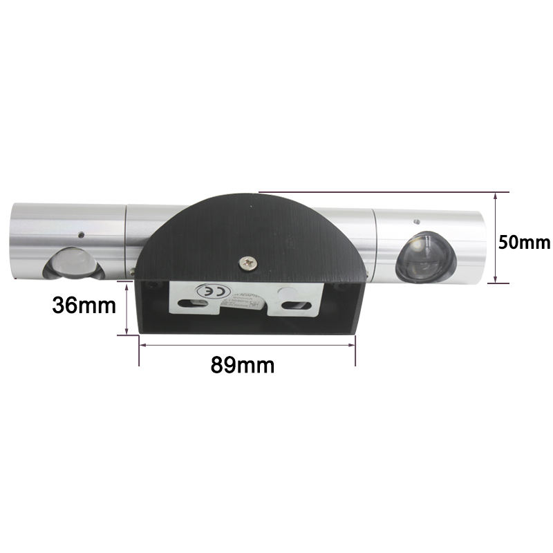 2x3W AC85-265V 360 Degrees Rotation LED Wall Light Fixtures Reading Wall Lamp Mirror Lighting Stair Light Modern Wall Sconce