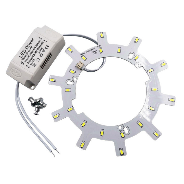 Modern LED Ceiling Lights 12-24W Kitchen Light source Module AC220V Living room Energy Saving Ceiling Lighting Retrofit Board