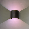 Nordic Modern 12W Wall Lamp Waterproof Ip65 Led Aluminum Outdoor Up Down Wall Light for Garden Hotel Luminous Wall Mounted