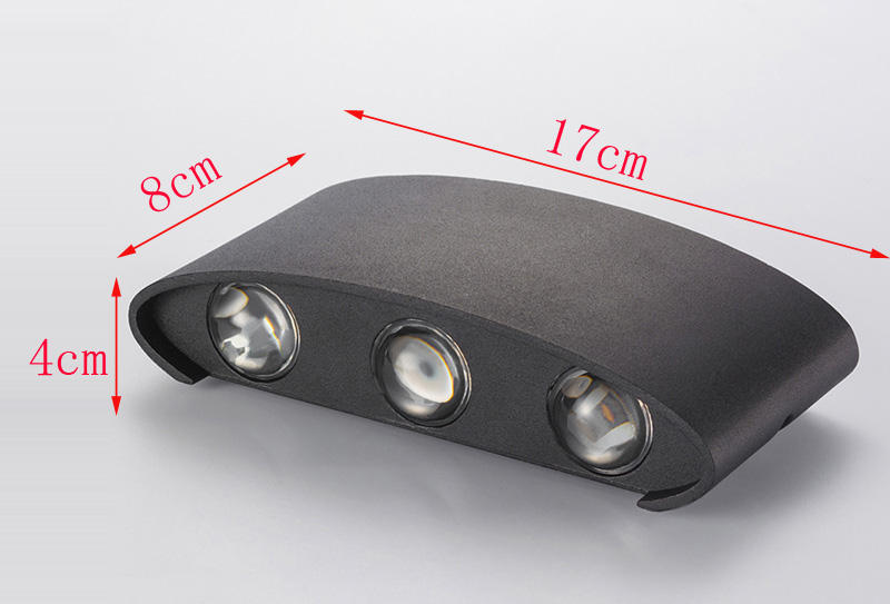 Modern Outdoor Indoor Hotel Aisle Corridor Door Courtyard Staircase Porch LED Waterproof LED Wall Lamp