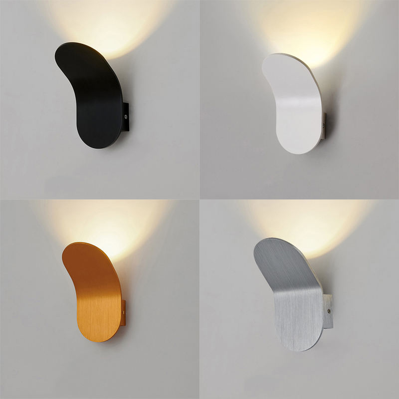 5W rocker outdoor waterproof wall lamp Outdoor waterproof high quality and low price garden wall lamp aisle wall lamp