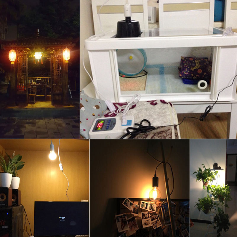 Eu Plug e27 power cord Lamp holder With Eu Plug On/off Switch VDE OEM 2.5A 250V best price quality For Pendant Light