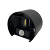 Hagood New Semicircle Waterproof Wall Lamp 6W Led Wall Sconce Outdoor Lighting Waterproof IP65 Adjustable Lighting