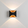 Decorate Modern Contemporary Garden Aluminum Outdoor Wall Light Up Down LED Wall Lights GU10 360 Degree