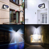100 LED ip65 Solar Light Outdoor Solar Lamp PIR Motion Sensor Wall Light Waterproof Solar Powered Sunlight For Garden Decoration