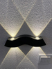 Decorative led light wall lamp with 4 beards and outdoor nightlight led decorative wall light waterproof
