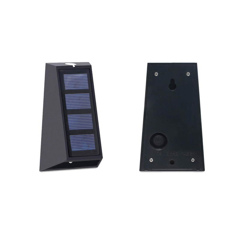 LED Solar Powered Charge Light Outdoor Up Down Waterproof Lighting Wall Lamps Garden Decoration Deck Fence Landscape IP65 ABS