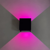RGB 9W Smart Outdoor LED Wall Lamp Creative Aluminum Sconce Wall Lights Home Stair Bathroom Bedroom Light Indoor Decora Light