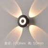 6W/10W LED Wall Light Outdoor Waterproof IP65 Porch Garden Wall Lamp & Indoor Bedroom Bedside Decoration Lighting Lamp Aluminum