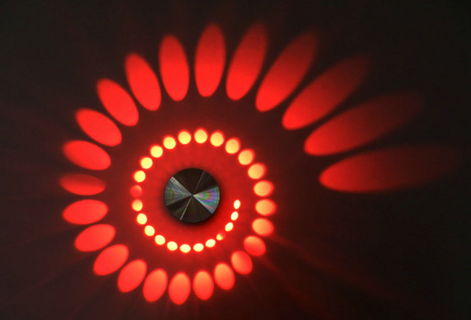 wall lamp with remote control