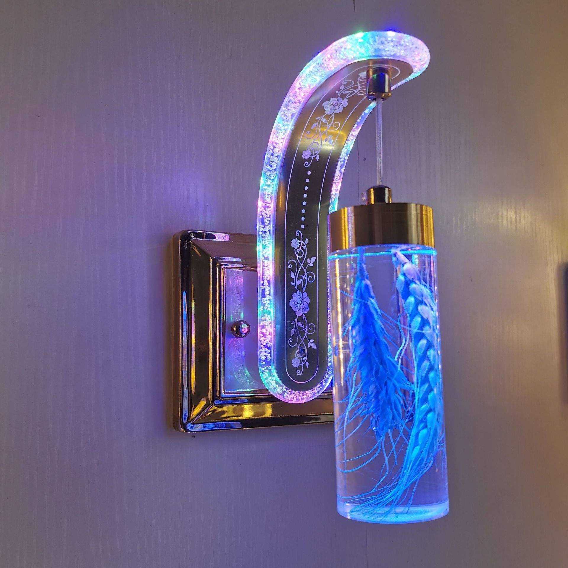 Modern Acrylic Indoor Wall Lamp LED Bedroom bedside lamp Sconce Wall Light Warm White Cold White For Bedroom Corridor Stairs