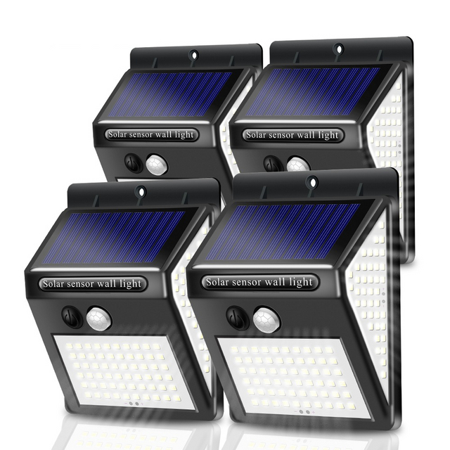 Smart Solar LED Outdoor Waterproof Up and Down Luminous Lighting Garden Decoration Solar Lights Stairs Fence Sunlight Lamp