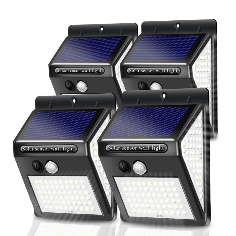 Smart Solar LED Outdoor Waterproof Up and Down Luminous Lighting Garden Decoration Solar Lights Stairs Fence Sunlight Lamp