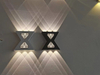 Waterproof Up And Down Wall Light Bedroom Bedside Led Background Wall Lamp Revolving Aisle Sconce Wall Lighting Indoor