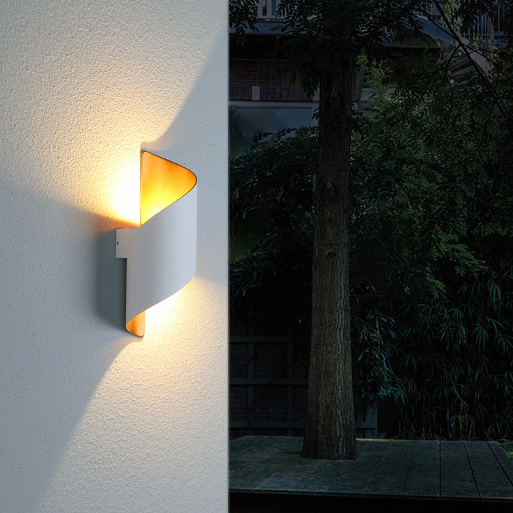 Outdoor Waterproof Wall Lamp Hotel Bar Restaurant Villa Club Door Pillar Living Room Creative Moisture-Proof Nordic
