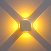 4W Led Wall Light Outdoor Led Waterproof Building Exterior Gate Balcony Garden Yard