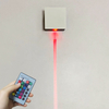 3W RGB LED Sconce Wall Lamp Light Modern Simple For Living Room Dining Room Acrylic Aluminum Body Home Decoration