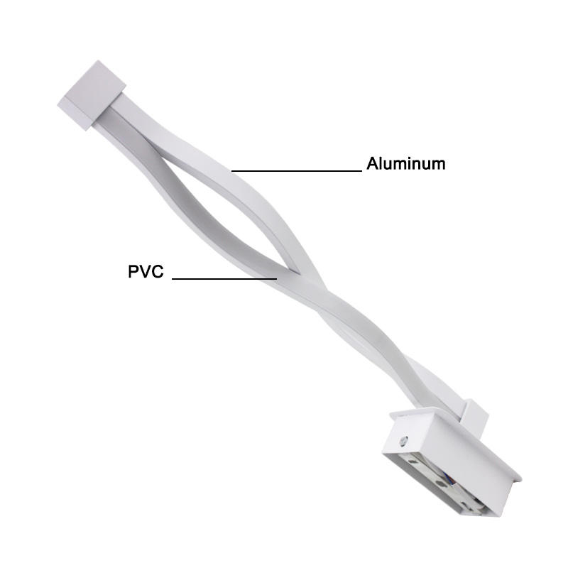 Modern House Decoration Wave Shape Aluminium Up Down LED Wall Lamp Indoor LED Wall Light Holiday Garland Light