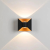 6W Bow Wall Lamp Waterproof LED Wall Light Factory Price Black And White Housing Garden Household Decorative Lights