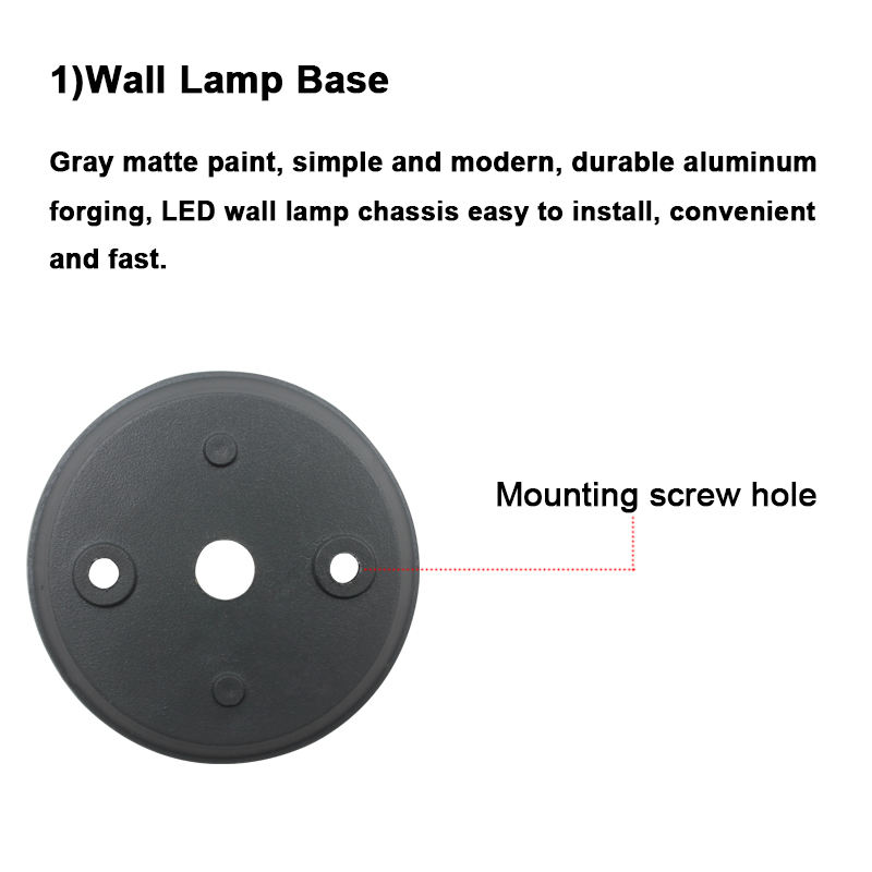 4W Small NEW Arrival Ball Lights Outdoor Down Light Multi-color Lights External Wall Lamps Luminaire LED Wandlamp LED Wall Lamps