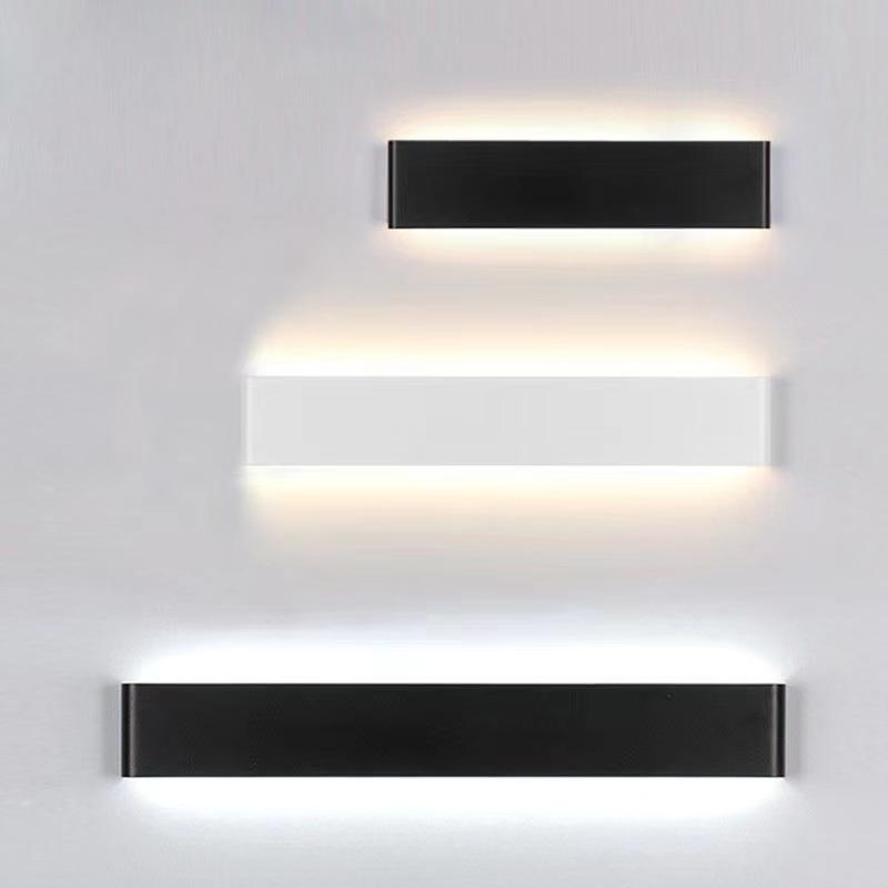 16W 24W 2.4G Long Wall Lamp with Controller Led Lamp Up And Down Light Indoor Wall Light LED Wall Light Three Color Temperature Wall Light