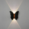 6W Beautiful Butterfly Shaped Outdoor Wall Lamp IP65 Waterproof Wall Light for Garden Decoration Aisle Bracket Light