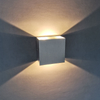Cube CoB 6W LED Wall Light Up And Down Wall Sconce AC85-265V Bedroom Bedside Cube Wall Light Indoor Aluminium Decoration Lighting Goods
