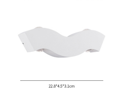 Nordic Waterproof 4W wall lamp simple led living room Background Wall Lamp hotel hall corridor lighting Up and Down light