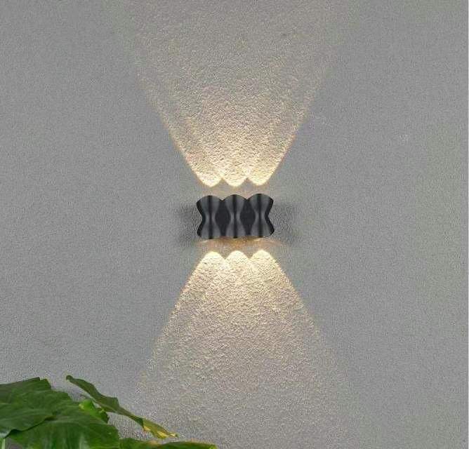 Outdoor Indoor Wall Mounted LED Wall Lamp Up And Down IP65 Waterproof Lighting