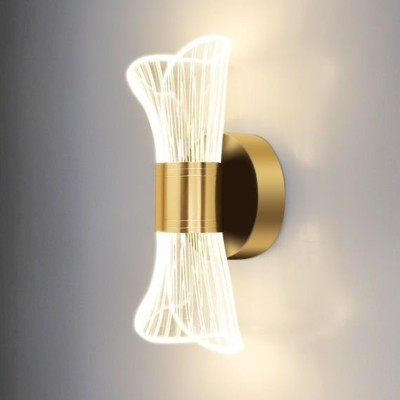 Acrylic Wall Lamp Modern Minimalist Living Room Bedroom Bedside Corridor Background Wall Light Indoor Lighting Bracket Light