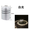 3w Hot Sales Spiral Hole Led Wall Sconce Light Lamp Cold Warm Light