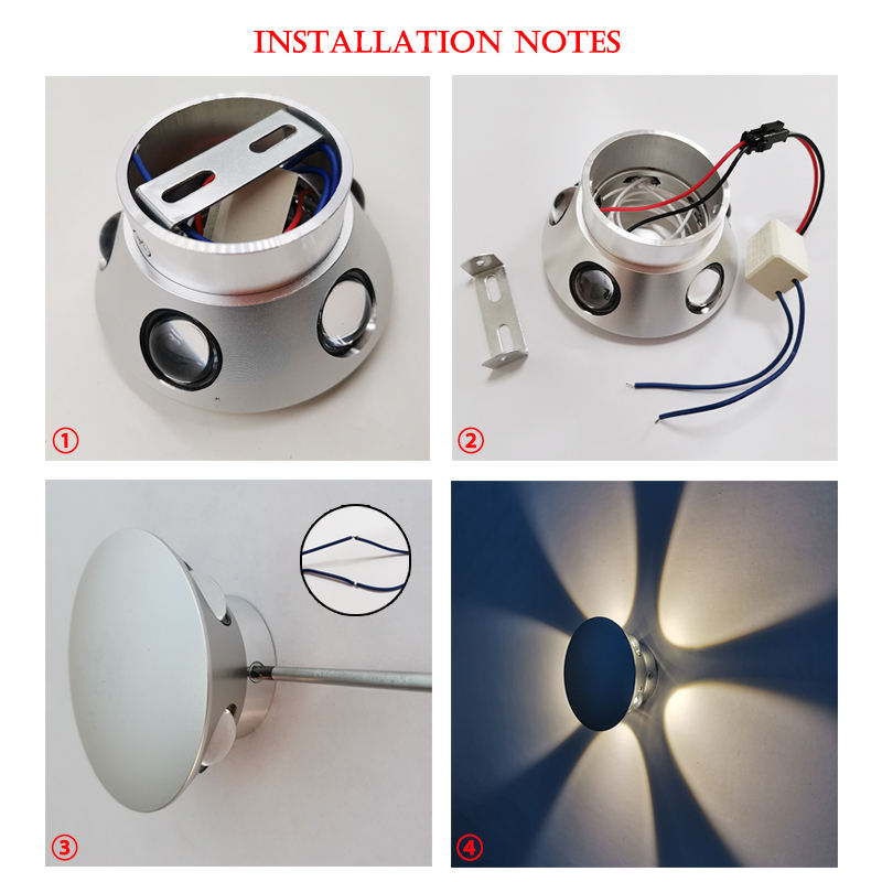 3w 4w 5w Modern indoor LED wall lamp Up and Down decorative wall mounted wall light3w 4w 5w Modern Indoor LED Wall Lamp Up And Down Decorative Wall Mounted Wall Light