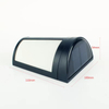 Black Transparent Down Solar Wall Lamp Outdoor Waterproof Household Garden Terrace Balcony Atmosphere Decor Light
