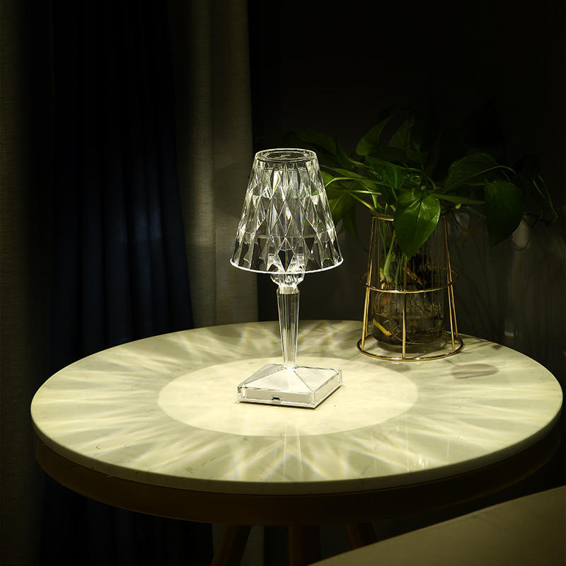 acrylic table lamp modern