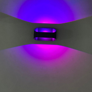 5W RGB Wall lamp up and down indoor lamp diy color with controller indoor wall light RGB wall lamp indoor living room light
