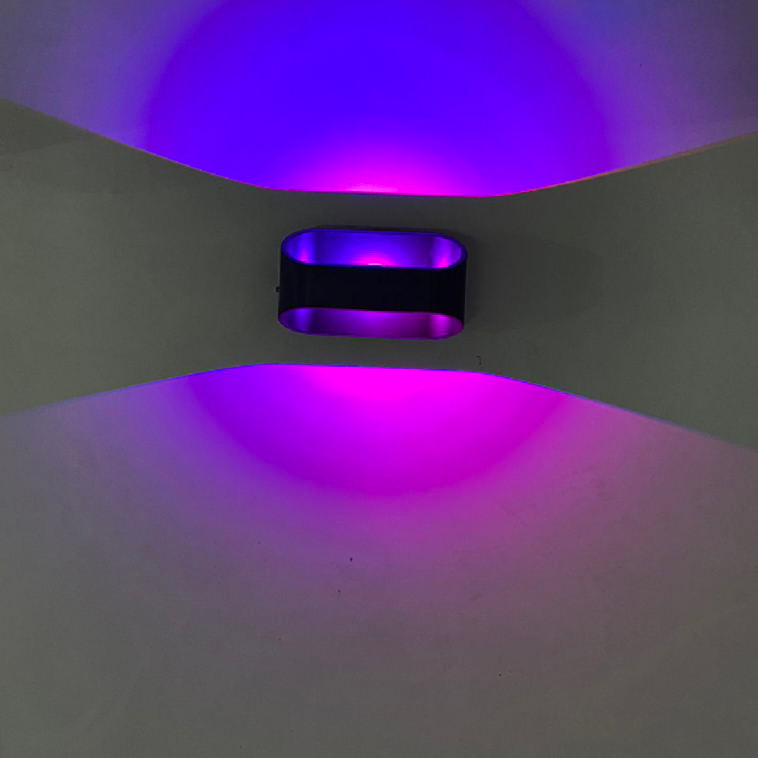 5W RGB Wall lamp up and down indoor lamp diy color with controller indoor wall light RGB wall lamp indoor living room light