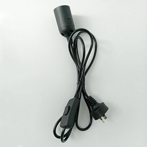 Material Waterproof Lamp Holder E27 Plastic Black White PVC Style Rubber Color Screw Origin Iron Cooper E27 light bulb holder