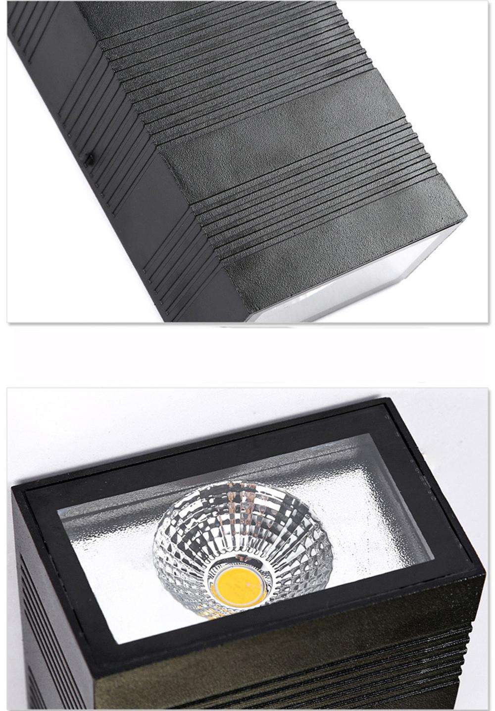 led outdoor wall sconce