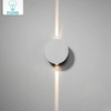 6W LED Indoor Wall Lamp Circular Wall Lamp Four-sided Luminous Remote Control Wall Lamp Wall Lamp Decoration Light Warm White/cold White Light Bedroom Living Room 