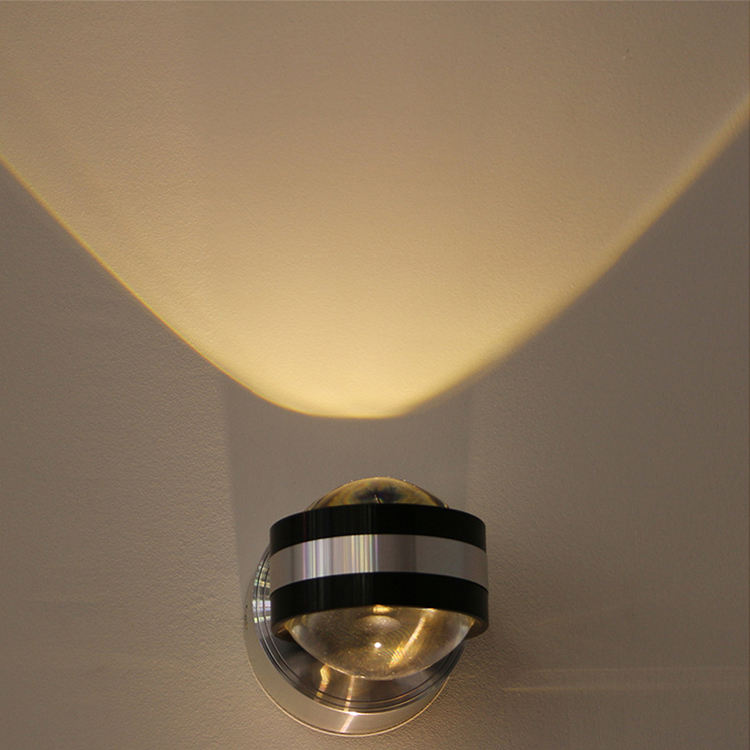 High Quality Double-sided Crystal Wall Lamp Indoor Hotel Competitive Price Vanity Light