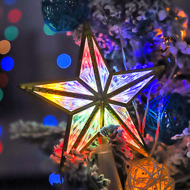 LED Christmas Tree Top Star Light outdoor led wall sconce outdoor led wall sconce