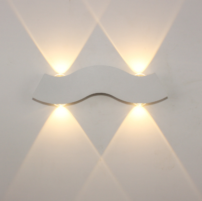 IP65 4W Nordic Waterproof wall lamp simple led living room Background Wall Lamp hotel hall corridor lighting Up and Down light