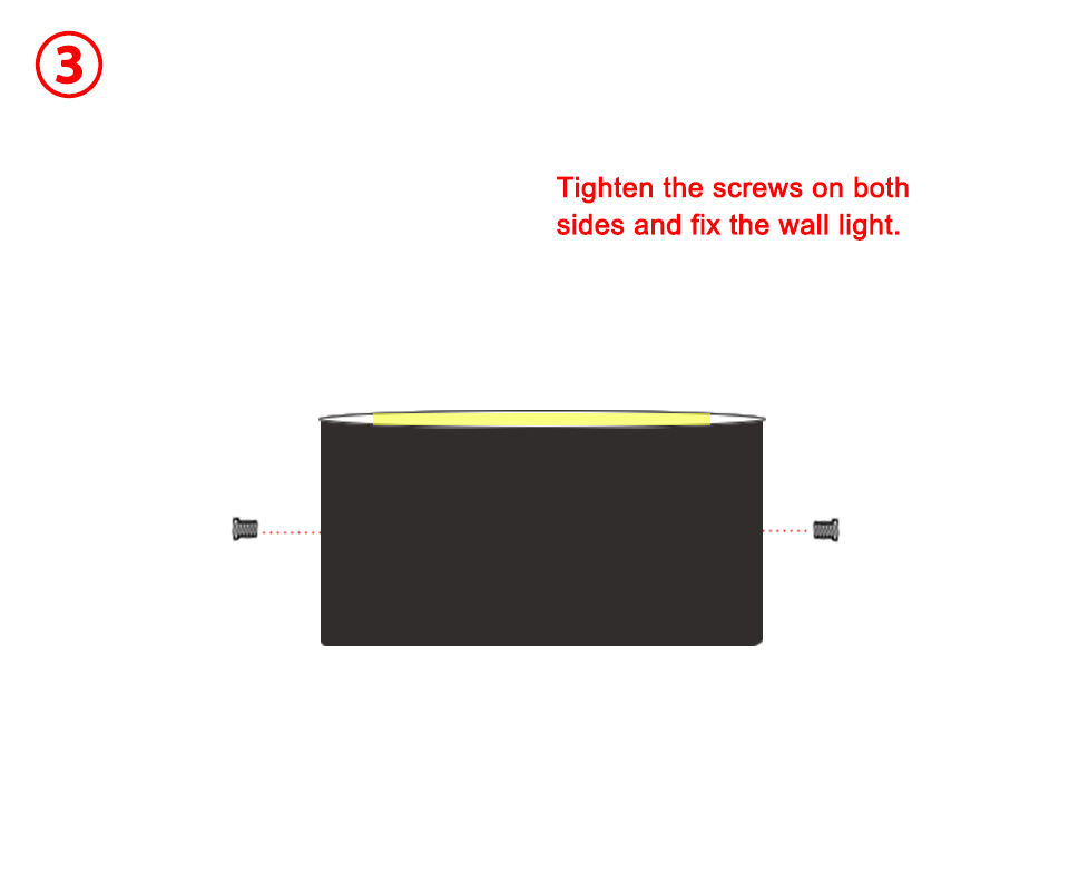 Up And Down LED Wall Lamp Waterproof IP65
