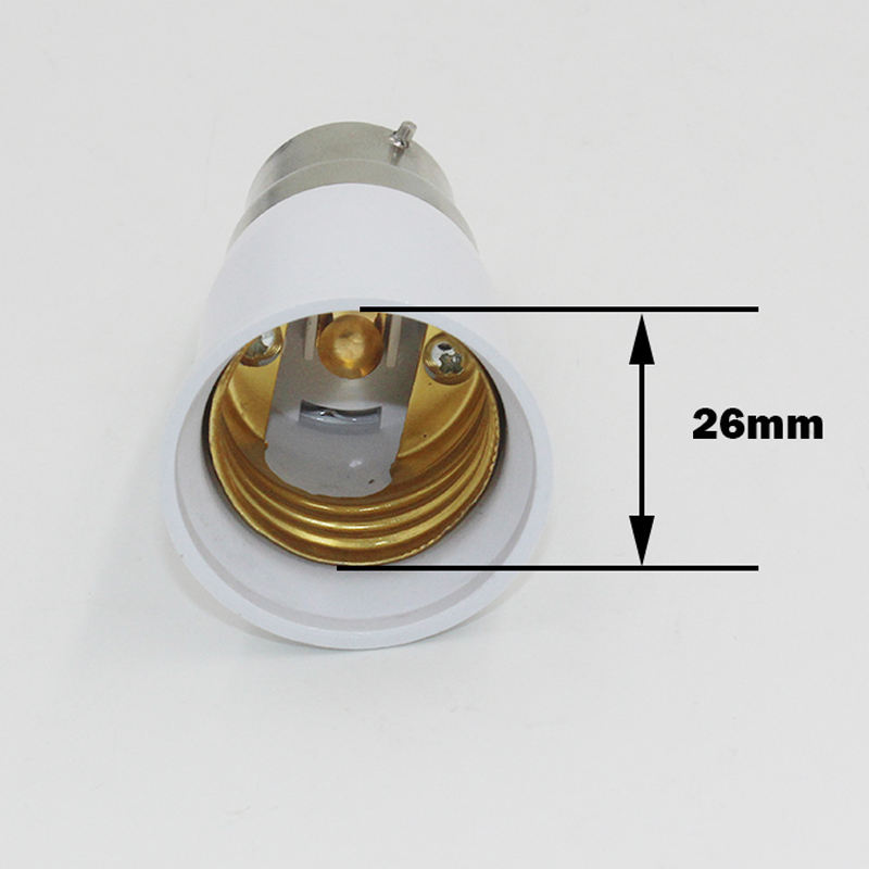 E27 to B22 Socket Lighting Accessories base Socket Adapter Converter For LED Light Lamp Bulb Bayonet Screw Light Bulb